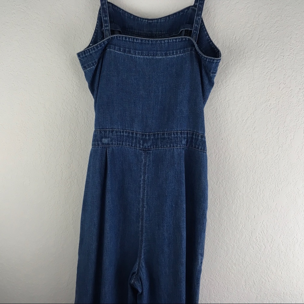 AG Denim Belted Wide Leg Jumpsuit - Picture 4 of 8